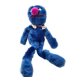 Sesame Street Stuffed Animal Grover Plush Toy Applause Muppets 5943 Blue Monster